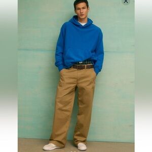 GAP Men's Khaki Loose Boot Fit